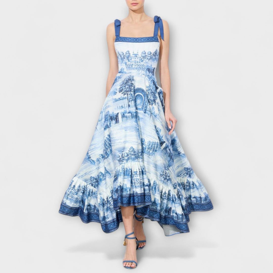 Lucia - Encantador vestido maxi floral