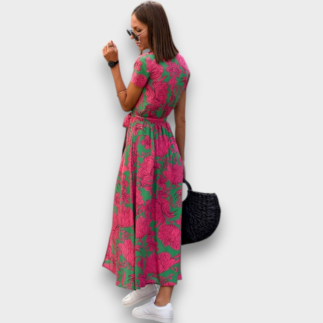 Anna - Vestido con Estampado Floral