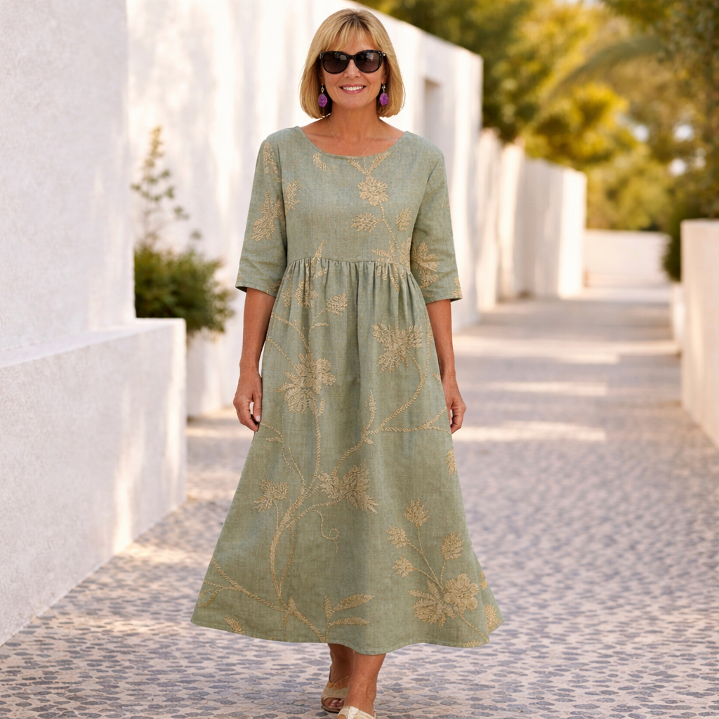 Susan | Vestido Floral con un Toque Veraniego