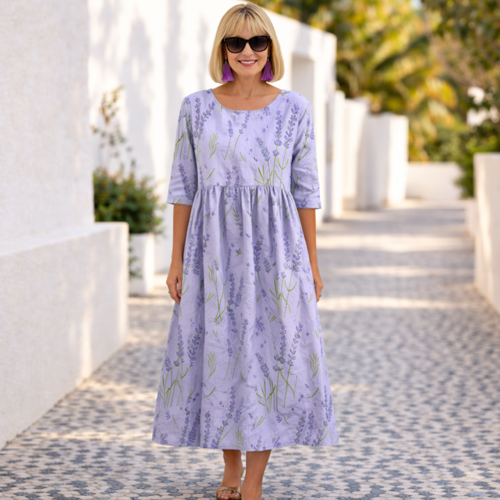 Susan | Vestido Floral con un Toque Veraniego