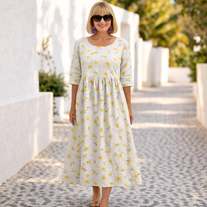 Susan | Vestido Floral con un Toque Veraniego