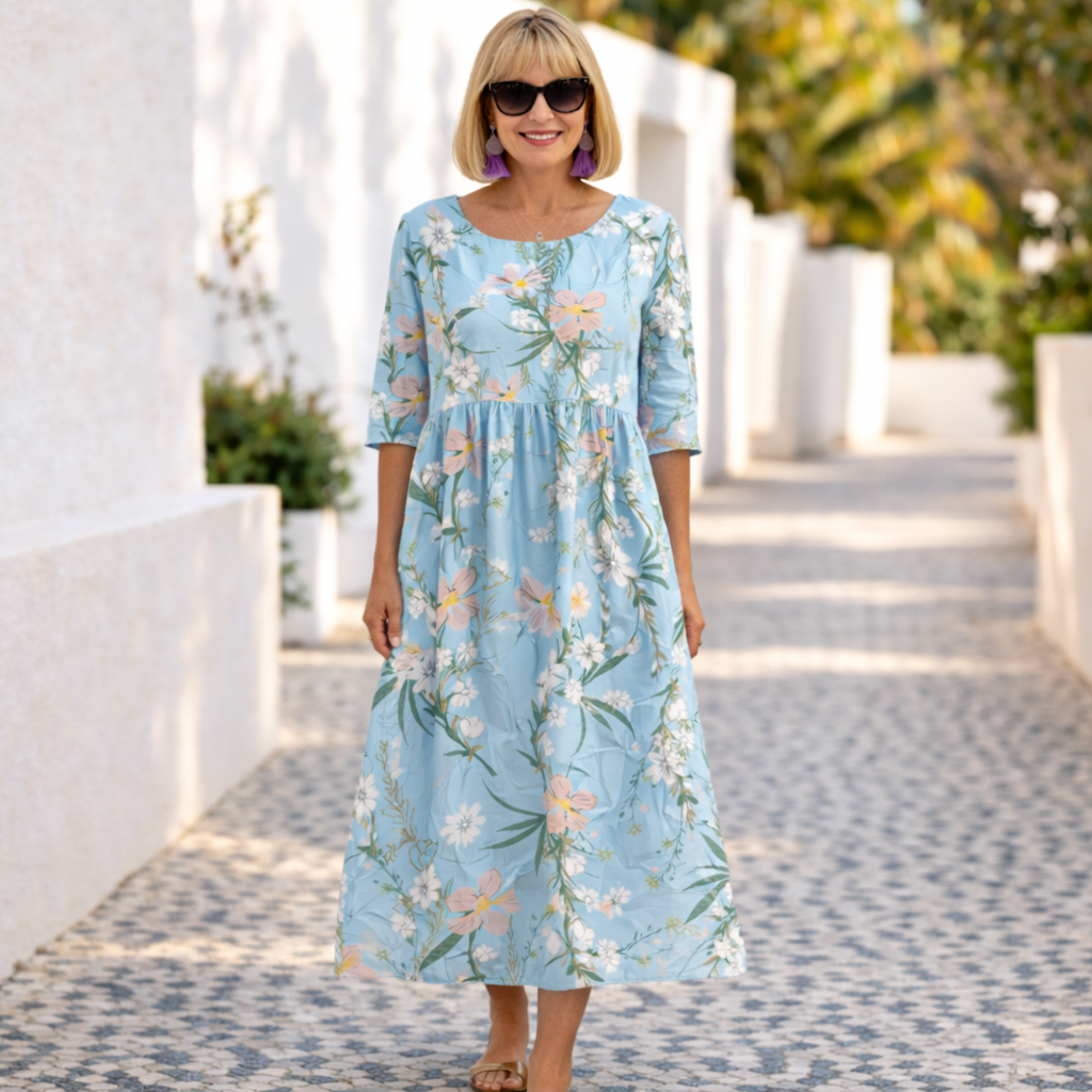 Mary | Vestido Floral de Verano