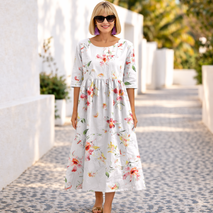Mary | Vestido Floral de Verano