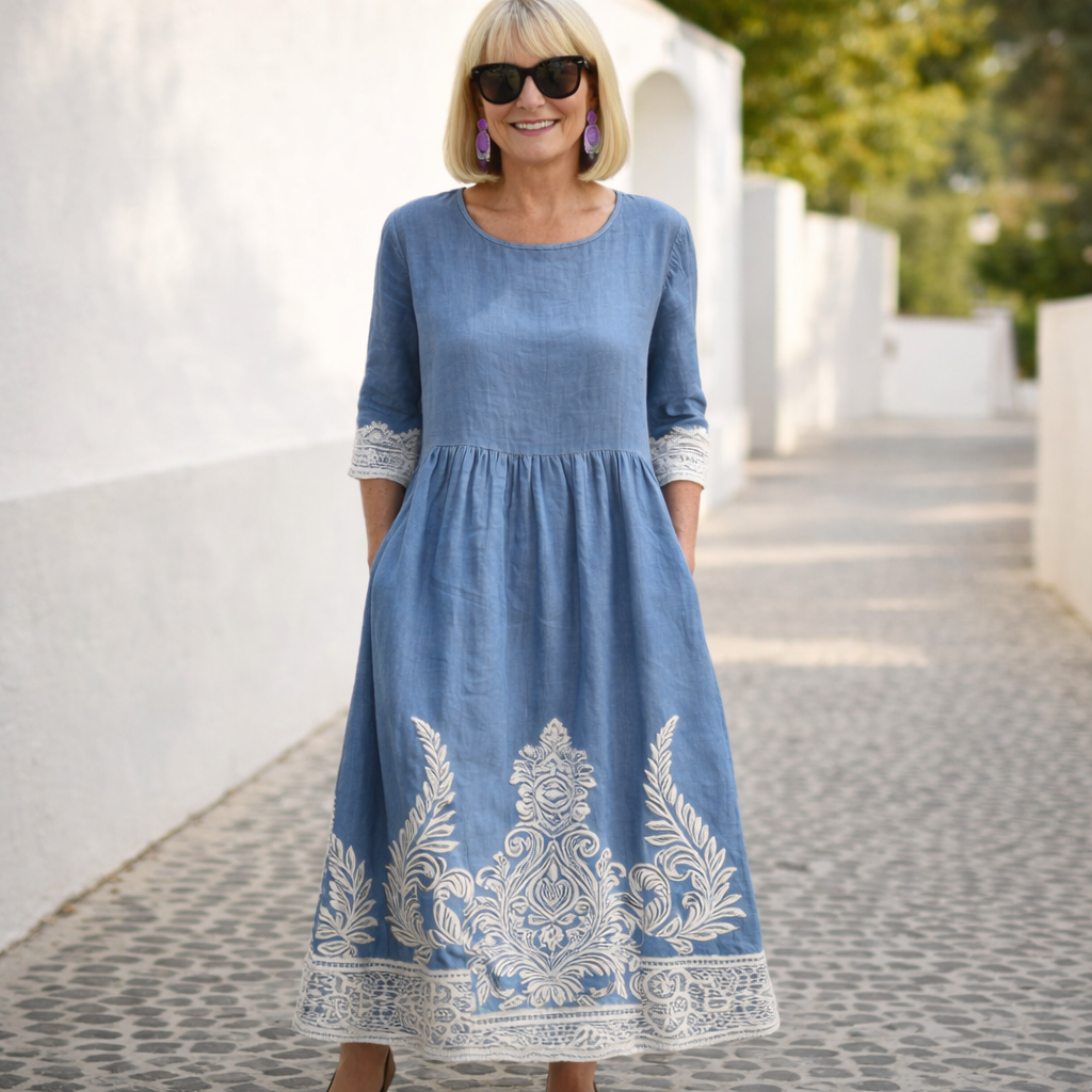 Nelly | Vestido Maxi - Patrón Floral