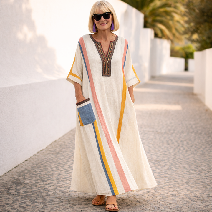 Susan | Vestido Maxi de Verano Halagador