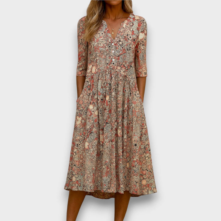 Harlow - Vestido Elegante con Escote en V