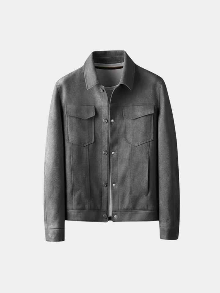 Chaqueta de Cuero Aviador Laurent