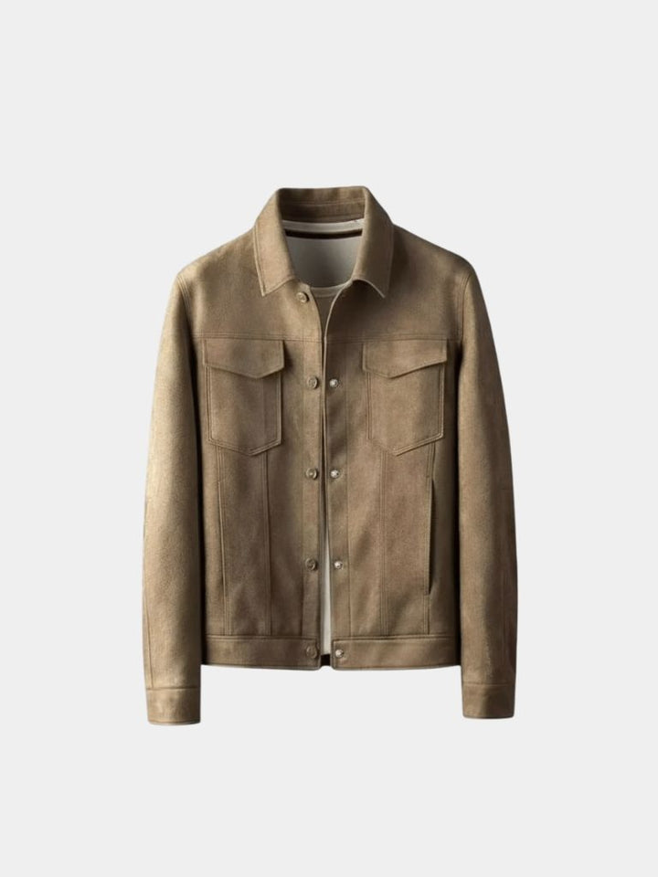 Chaqueta de Cuero Aviador Laurent