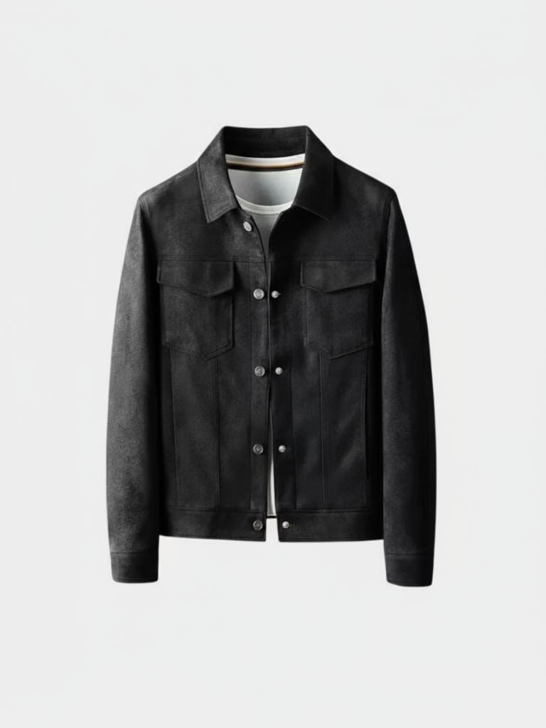 Chaqueta de Cuero Aviador Laurent