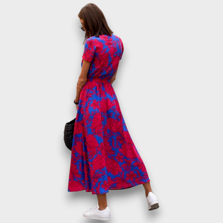 Anna - Vestido con Estampado Floral