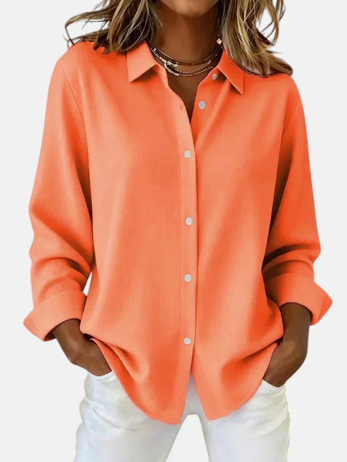 Melanie™ | Blusa elegante con botones