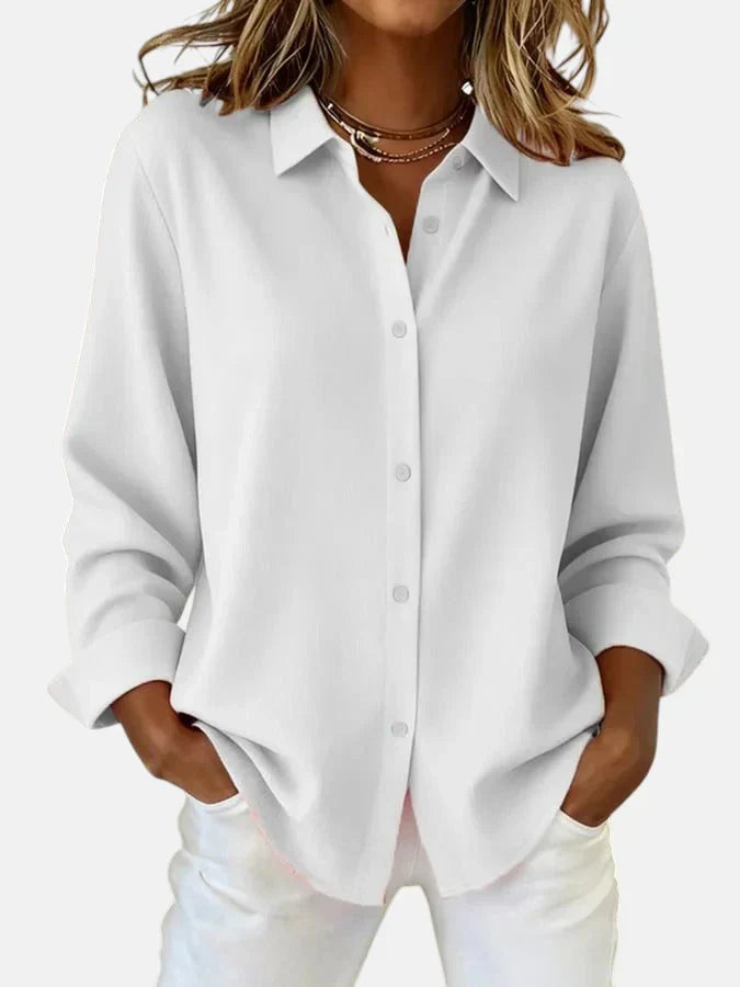 Melanie™ | Blusa elegante con botones