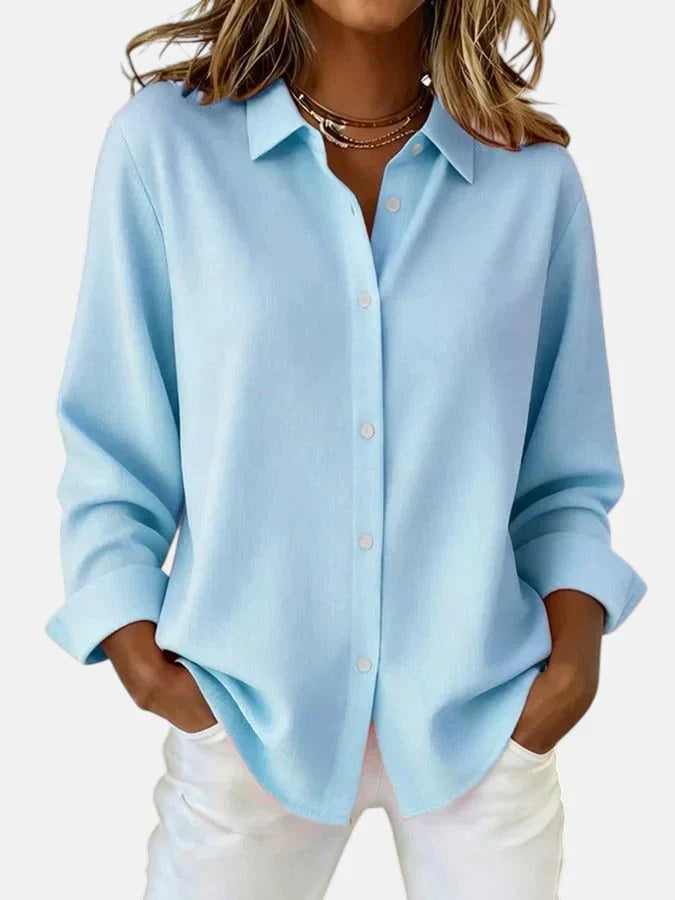Melanie™ | Blusa elegante con botones
