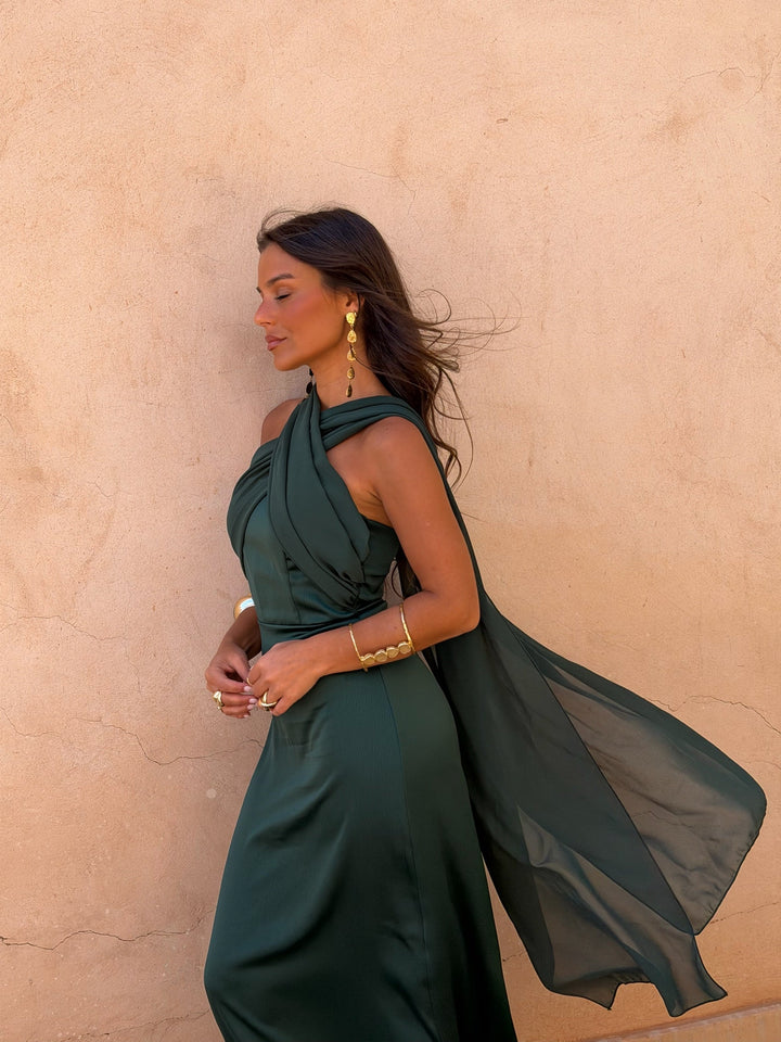 Teresa / Vestido en verde