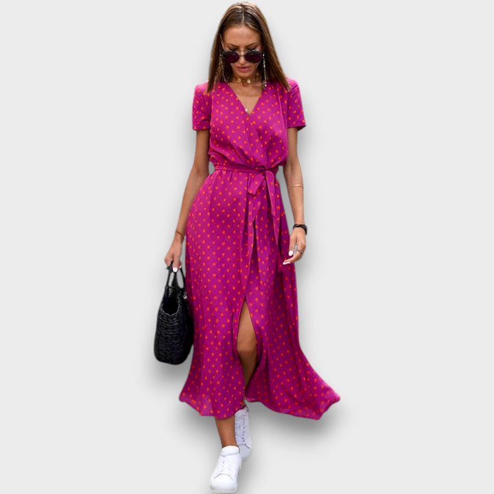 Anna - Vestido con Estampado Floral