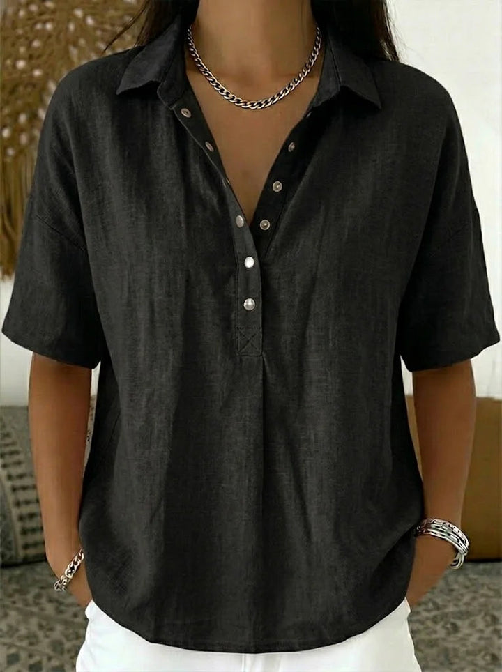 Blusa con cuello Hélène™