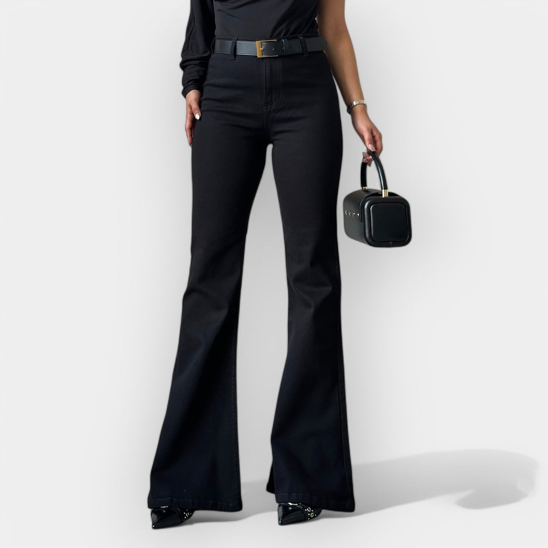 Barbora - Jeans de campana de cintura alta