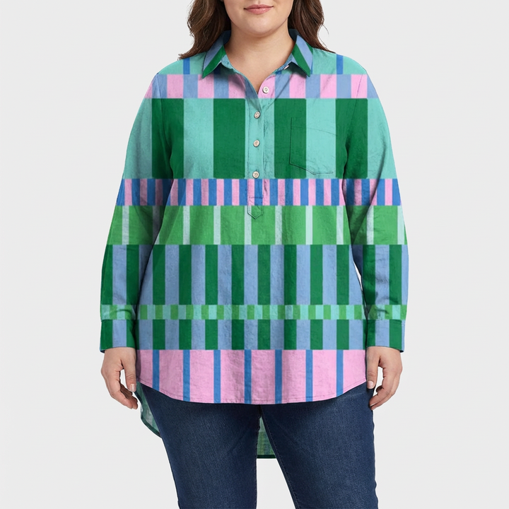 Ambre™ | Blusa elegante de lino para verano
