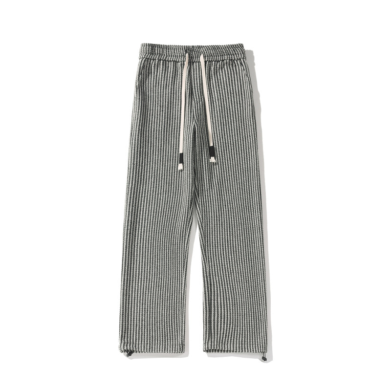 XAVIERA – PANTALONES DE FELPA MODERNOS A RAYAS
