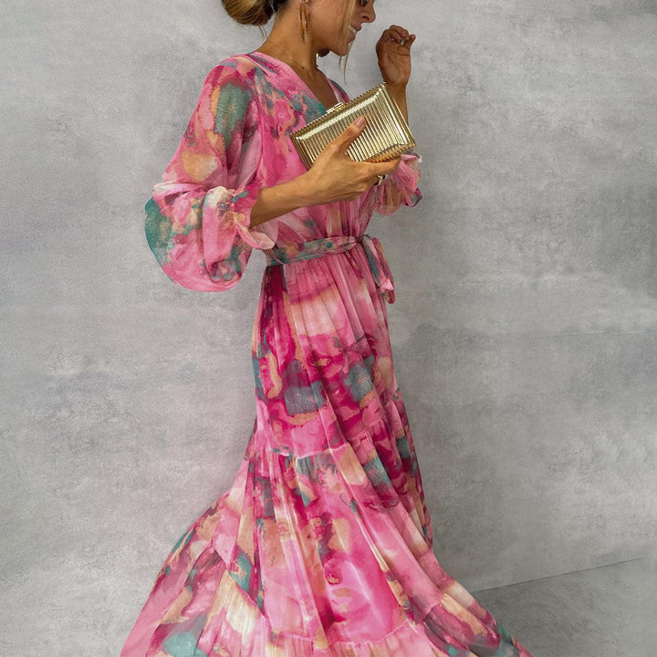 Hazel™ | Vestido cruzado floral