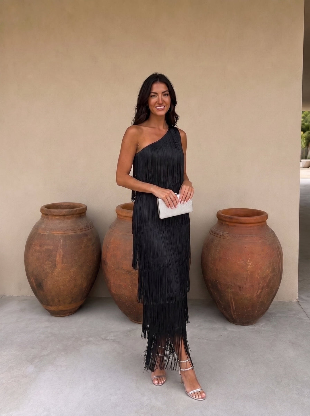 Laura | Vestido Con Flecos