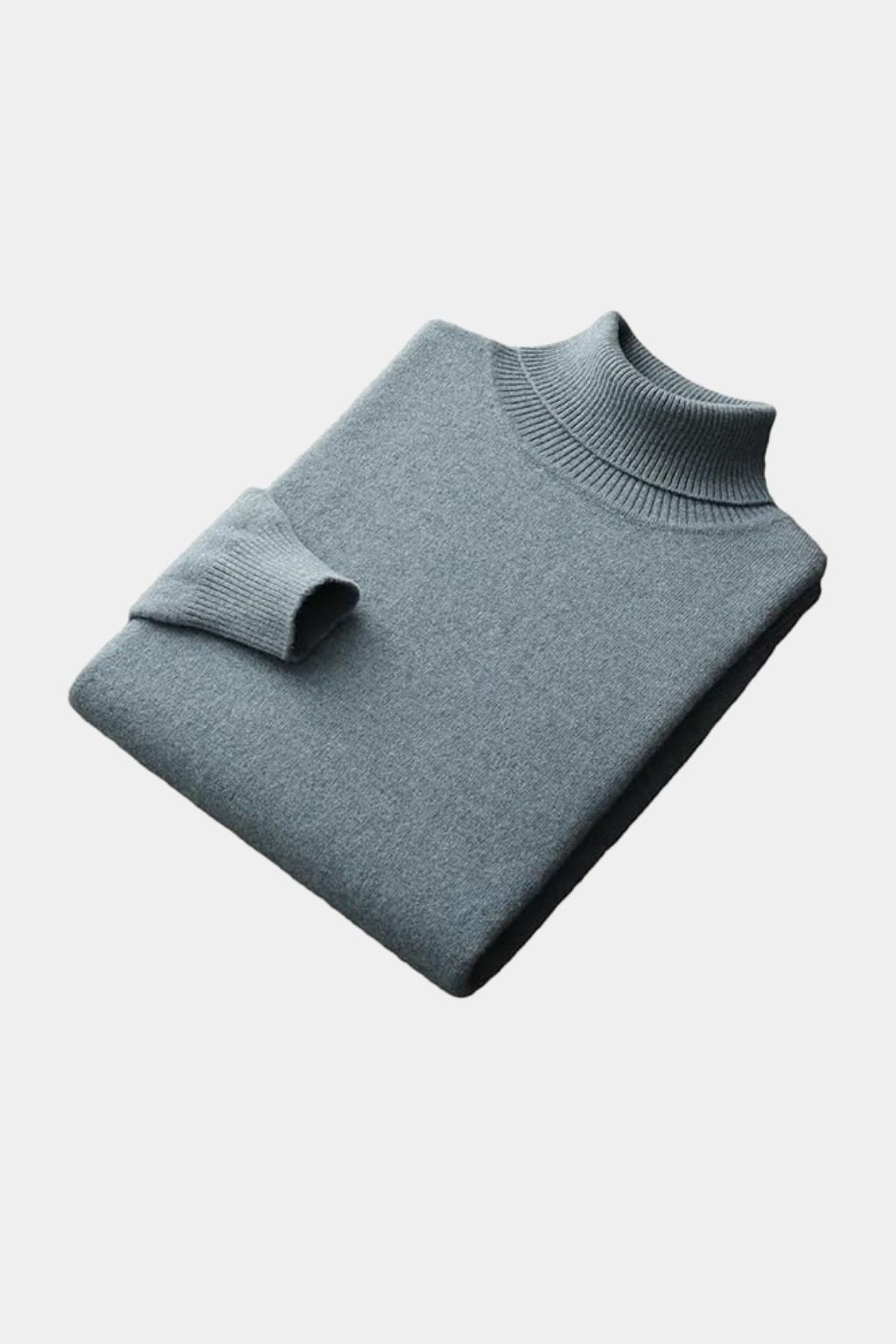 Suéter de Cuello Alto 100% Lana Merino