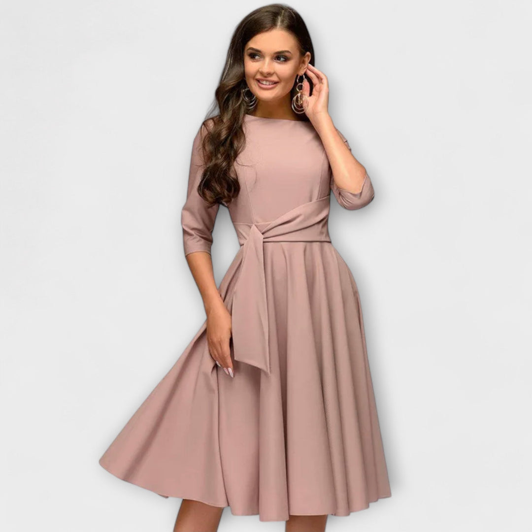 Vestido Elegante de Swing