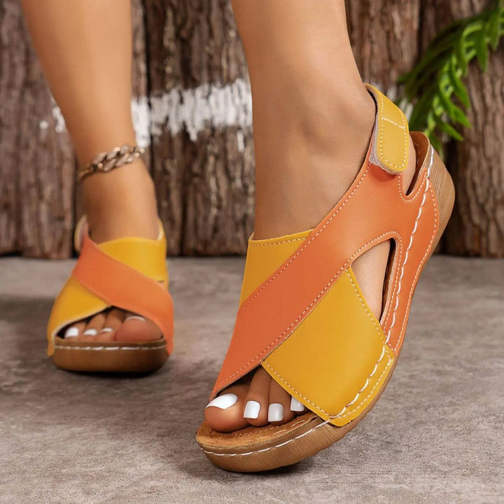 Nicole™ – Sandalias ortopédicas de punta abierta