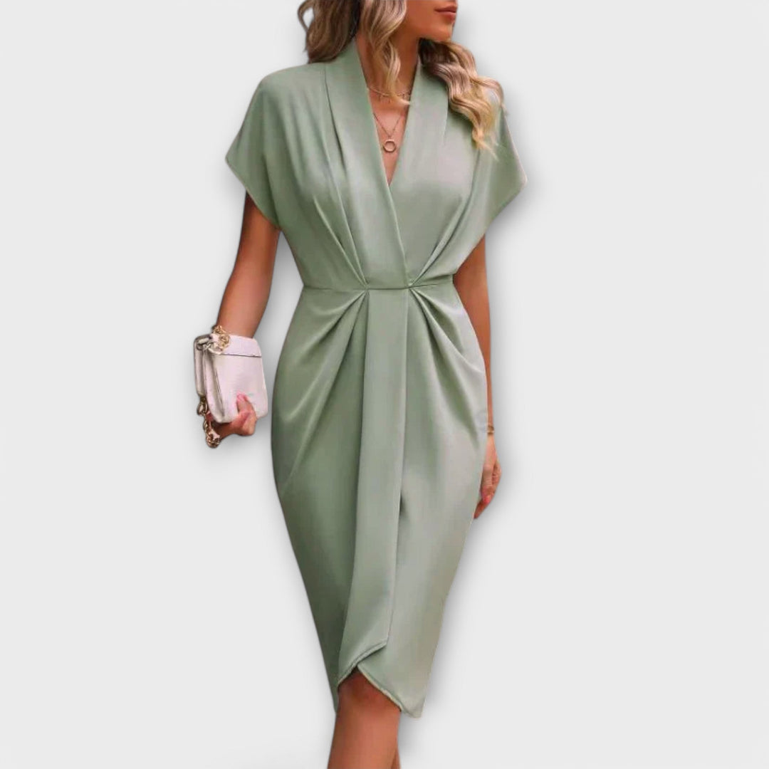 Serena - Vestido Midi Cruzado