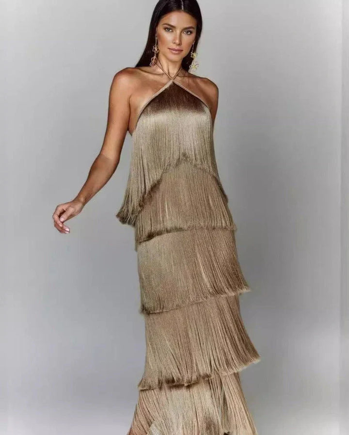 Eva | Vestido Con Borlas