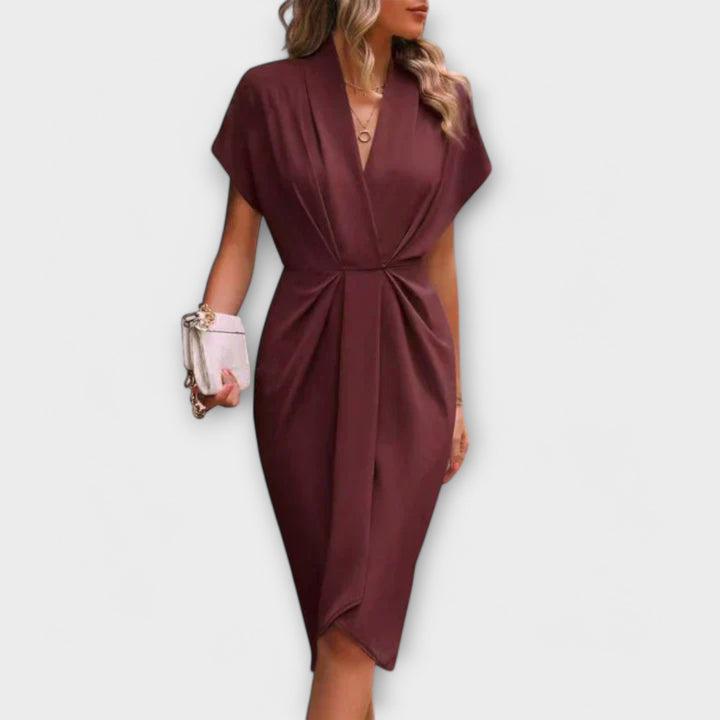 Serena - Vestido Midi Cruzado