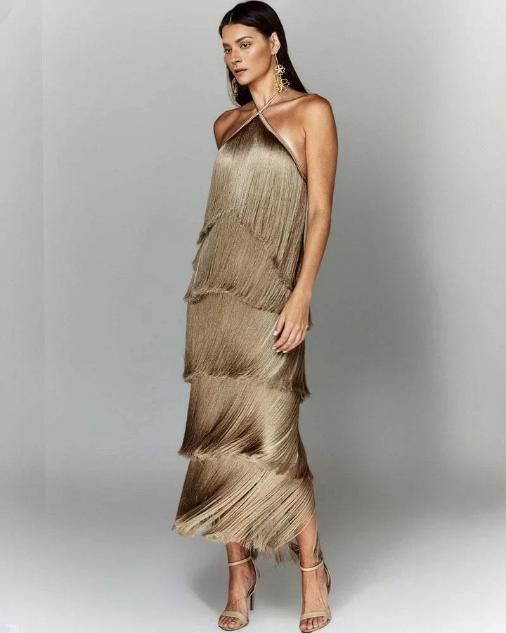 Eva | Vestido Con Borlas