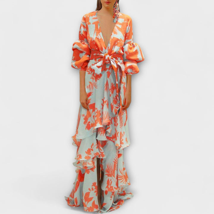 Marie - Vestido de verano de chifón