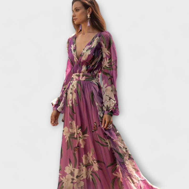 Vestido maxi elegante de alta calidad
