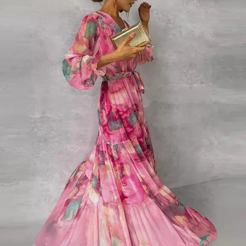 Sophie | Elegante Vestido Maxi Floral