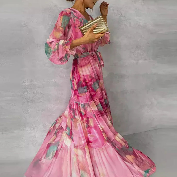 Sophie | Elegante Vestido Maxi Floral