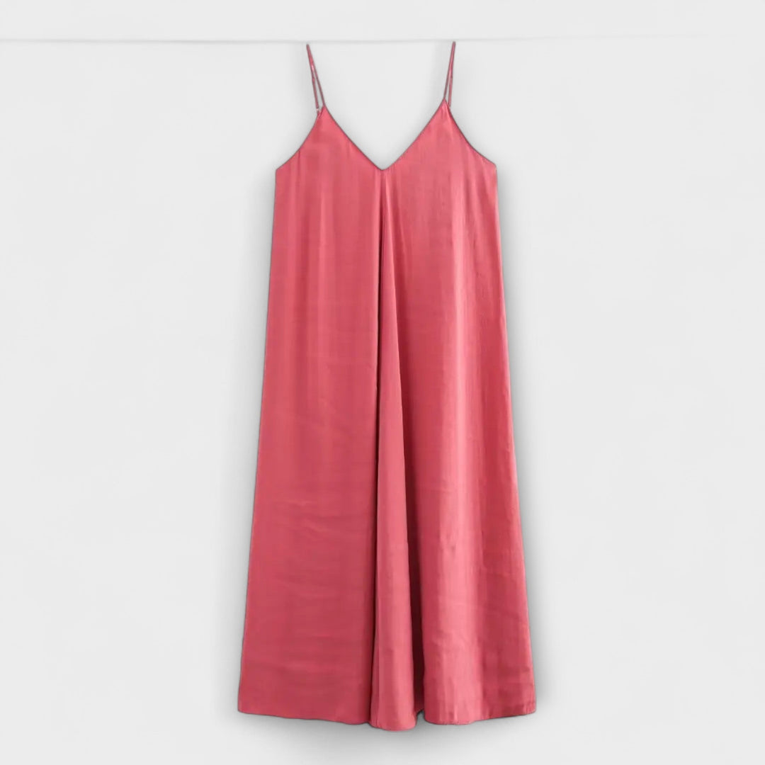 Maxi vestido sin mangas