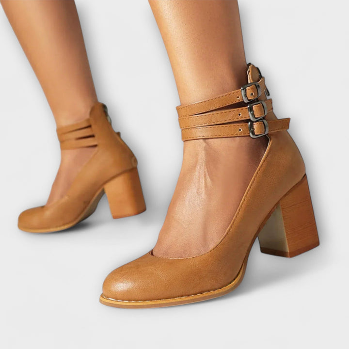 Magdaléna Zapatos Elegantes de Tacón Alto con Correa