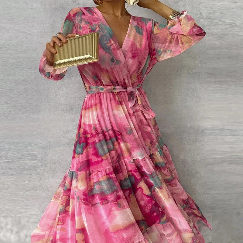 Sophie | Elegante Vestido Maxi Floral