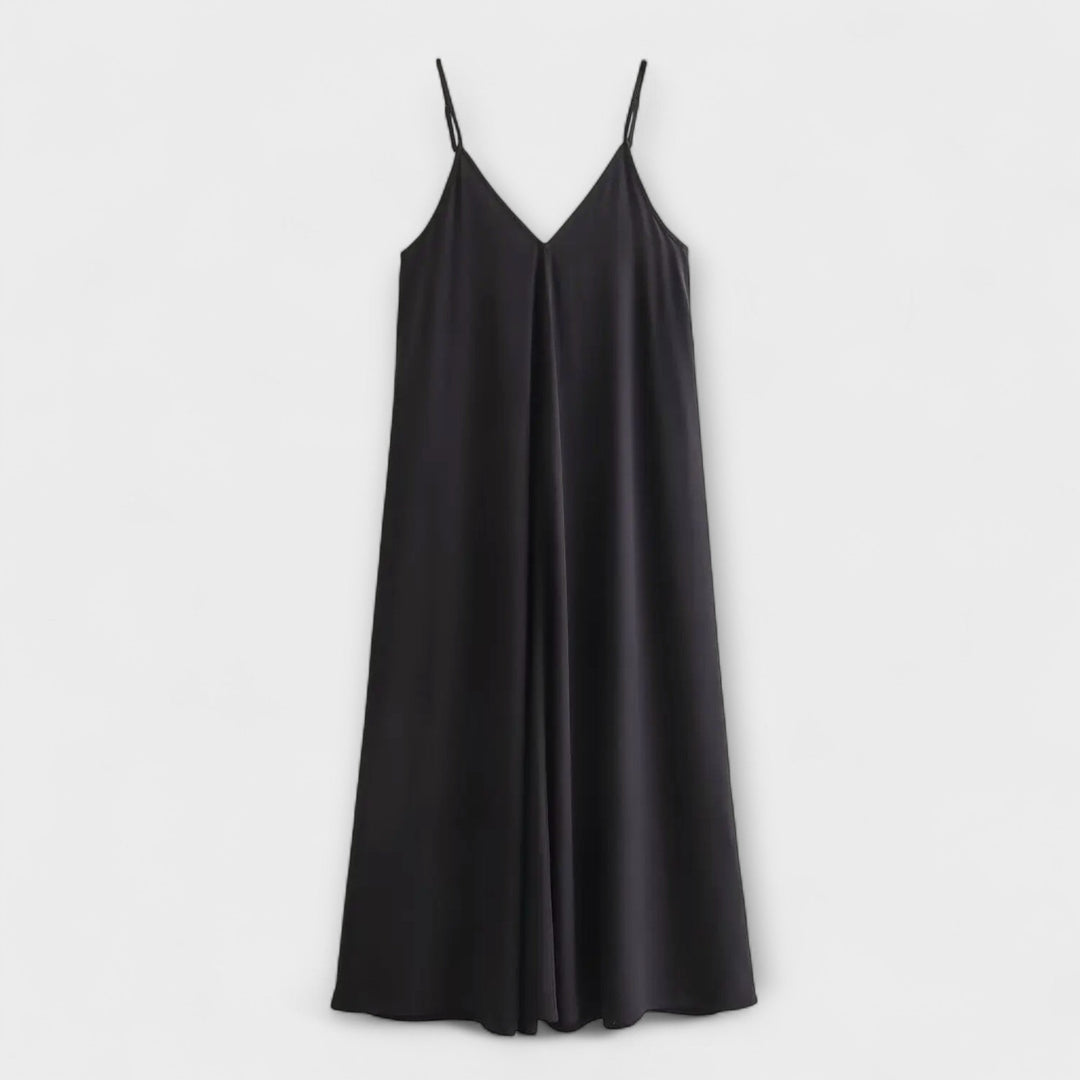Maxi vestido sin mangas