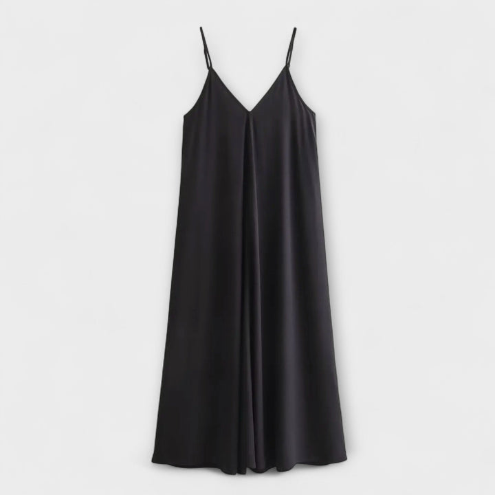 Maxi vestido sin mangas