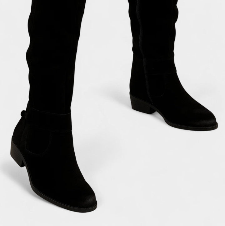 BelleVie – Botas de ante elegantes