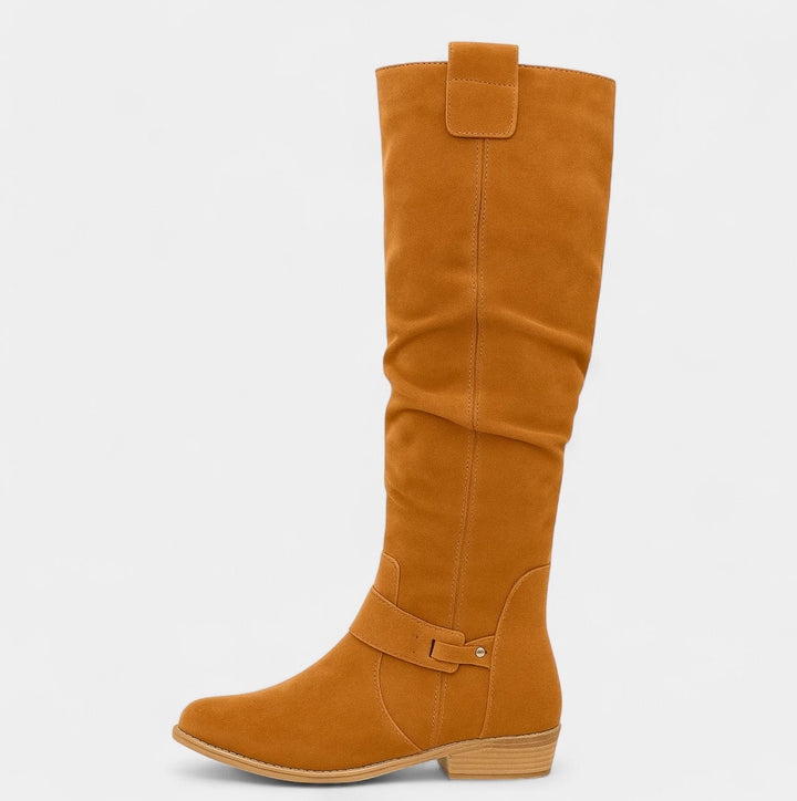 BelleVie – Botas de ante elegantes