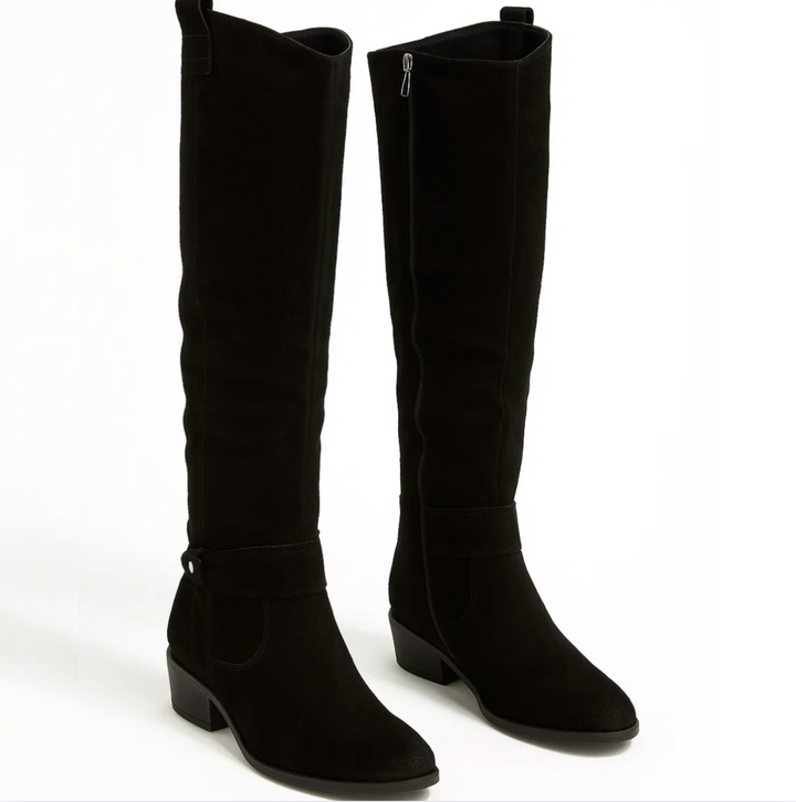 BelleVie – Botas de ante elegantes