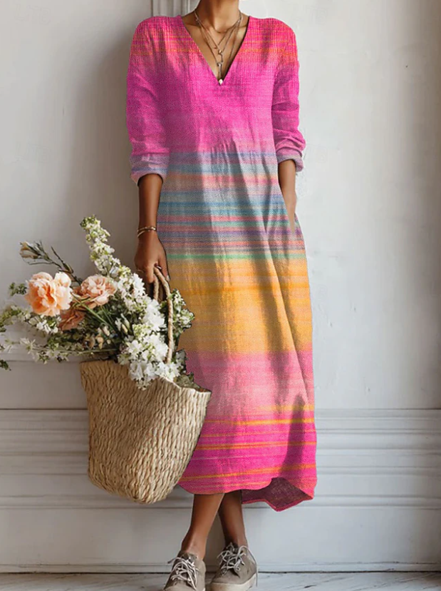 Marit | Vestido Cómodo que Acentúa la Cintura