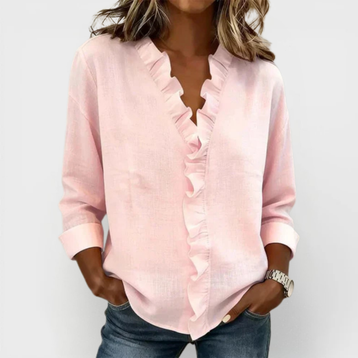 Susan™ | Blusa con volantes