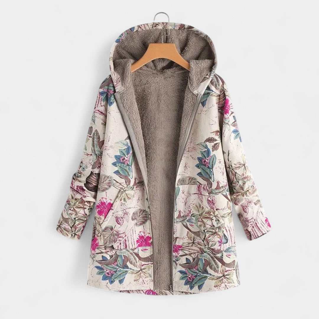 Lara – Parka de invierno elegante con capucha