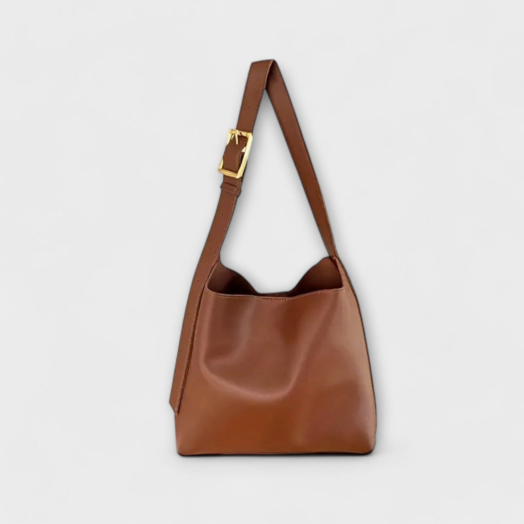 Cécile – Elegante bolsa de cuero cruzada