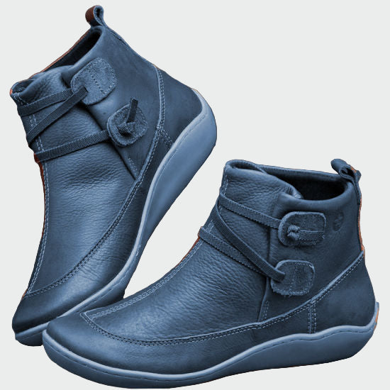 Zapatos de cuero ortopédicos premium