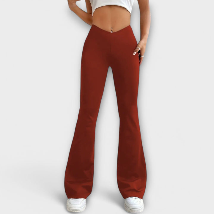 Serena - Pantalones anchos con pierna amplia